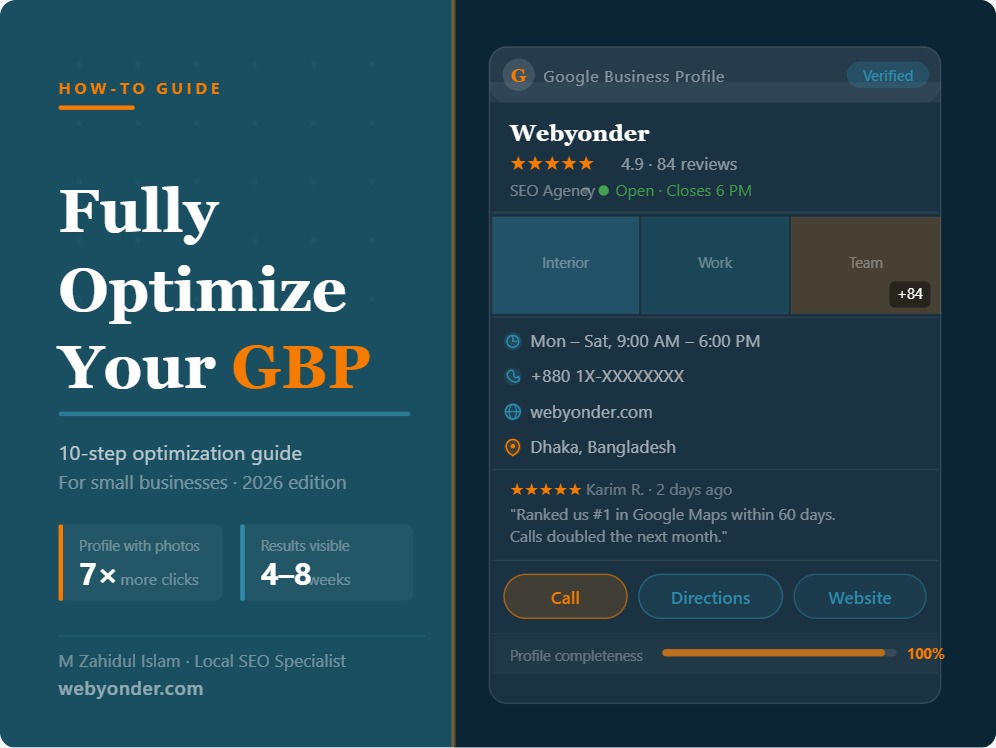 optimize google business profile